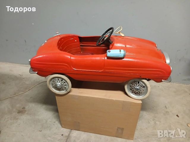 Ретро количка спедали 1960 г. Giordani made in Italy, снимка 6 - Колекции - 54177340