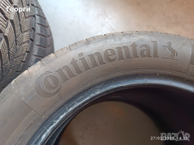 2бр.летни гуми 215/55/17 Continental, снимка 3 - Гуми и джанти - 53678589