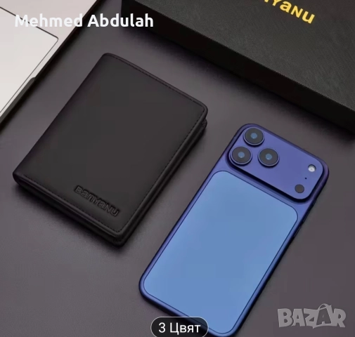 Портфейл от истинска кожа, снимка 10 - Портфейли, портмонета - 52670910