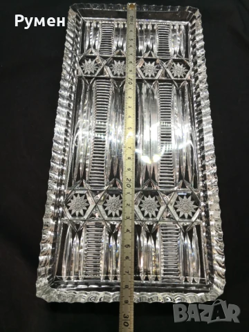 Кристални подноси, чаши, латиери, купи, снимка 7 - Чаши - 50991334