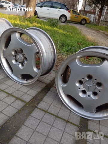 4 бр. оригинални джанти 16 цола Мерцедес ц класа, снимка 4 - Гуми и джанти - 52847681
