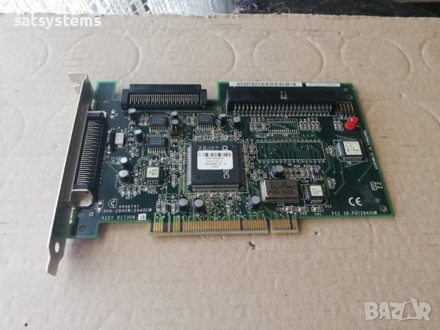 Adaptec AHA-2940UW 50 Pin SCSI Controller Card PCI, снимка 5 - Други - 46811197