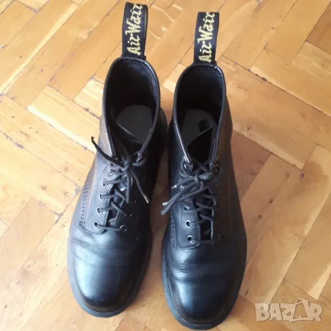 Dr. Martens 43 номер естествена кожа черни, снимка 2 - Мъжки боти - 47595792