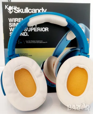 слушалки Skullcandy Hesh Evo (92 Blue), снимка 3 - Слушалки и портативни колонки - 48907596