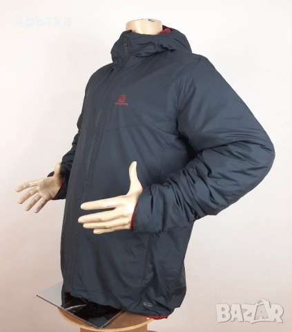 Salomon Drifter Reversible - Оригинално мъжко яке с две лица р-р XL, снимка 4 - Якета - 52416470