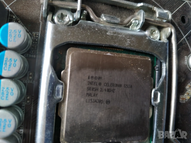 Компютърна дънна платка Asrok с процесор intel, снимка 3 - Дънни платки - 53459739