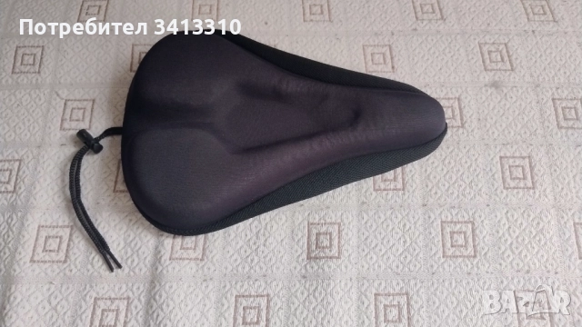 Комфортен, ергономичен калъф за седалка на велосипед, мемори пяна и силикон