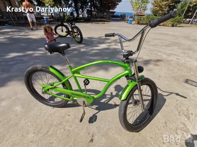 Колело Чопър Beach Cruiser Велосипед с вътрешни скорости Shimano, снимка 12 - Велосипеди - 47074374