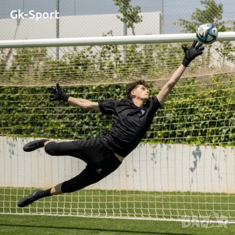 Вратарски ръкавици Fearless WOLF IRONPALM ONYX BLACK размер 6,7,9, снимка 4 - Футбол - 51425349