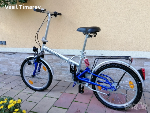 Сгъваем fischer 20 * Двойно окачване! НОВО!! , снимка 5 - Велосипеди - 52559948