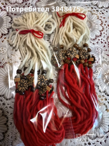 Мартеници ръчно изработени с любов!, снимка 3 - Други - 53335552