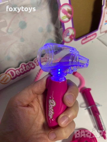 Докторски комплект с престилка - розов, снимка 12 - Други - 53478233