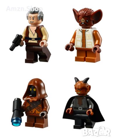 Lego 75290 mos eisley cantina Star Wars minifigures и Dewback, снимка 7 - Колекции - 45634963