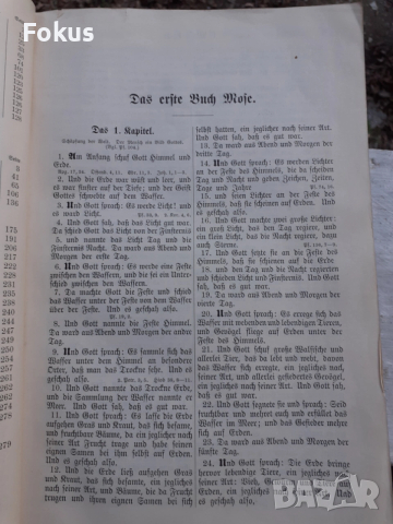 МНОГО СТАРА НЕМСКА БИБЛИЯ 1887 ГОДИНА, снимка 7 - Антикварни и старинни предмети - 53479165