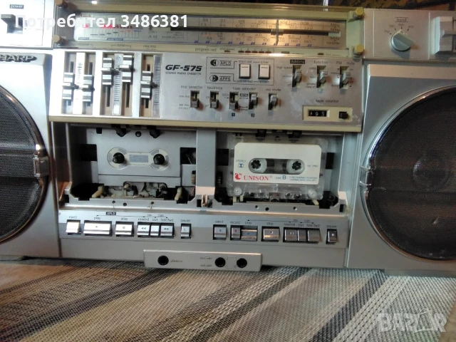 SHARP GF 575 , снимка 5 - Радиокасетофони, транзистори - 51417554