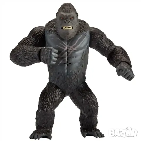 Kong с боен рев 18cm MonsterVerse GODZILLA x KONG 35507, снимка 3 - Фигурки - 47425058