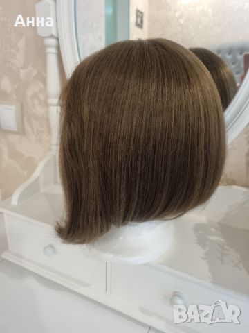 Перука естествен косъм от Крез, снимка 2 - Аксесоари за коса - 45372282