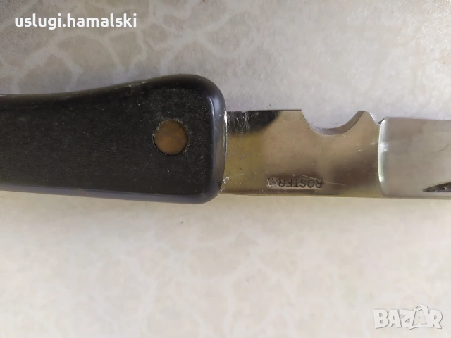 Стар джобен нож, снимка 3 - Антикварни и старинни предмети - 53046620