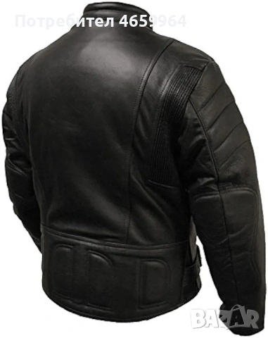 Яке естествено кожа Louis International мотояке - 40 размер, снимка 4 - Якета - 53139192