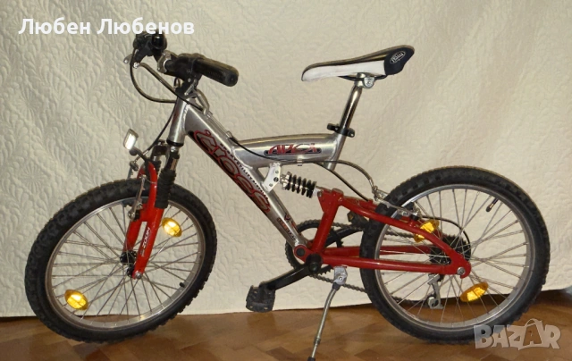 CROSS APEX ZOOM 20". Крос 20 цола, Червено Колело в Много Добро Състояние. гр. София