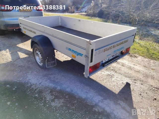 ремарке 750 кг 2.50/1.30, снимка 3 - Ремаркета - 53042601