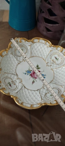 Луксозен порцелан " von Schierholz"* Плато* , снимка 7 - Чинии - 53444323