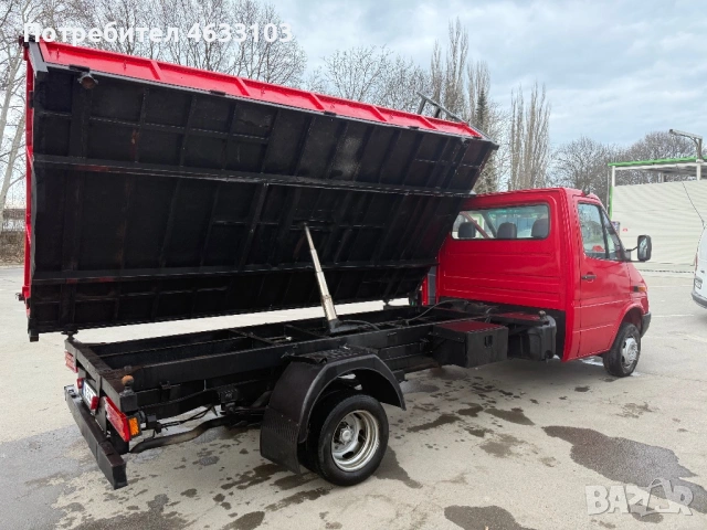 Тристранен самосвал  Mercedes sprinter 412 2.9 матор 120 к.с, цената е 10800 евро за инф 0897424638, снимка 4 - Камиони - 54020200