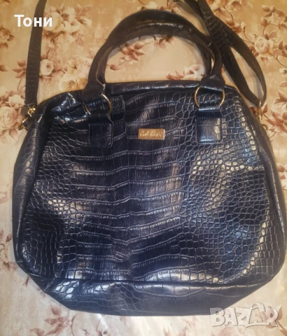 CARLA FAUSTINI Оригинал Нова Кожена Дамска Чанта , снимка 3 - Чанти - 50968270