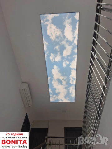 Опънат таван (окачен, светещ или 3D) с 10 год. гаранция от www.BONITA.bg Производител №1 в България, снимка 18 - Ремонти на апартаменти - 40589395