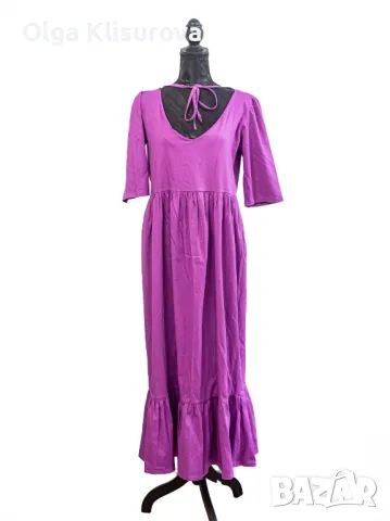 Дълга рокля Размер L, снимка 1