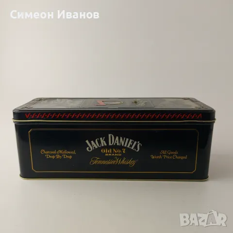 Метална кутия от уиски Джак Даниелс Jack Daniel's  #5663, снимка 6 - Други ценни предмети - 47824377