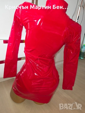 Рокля+Бикина латексов Винил / м.л , снимка 6 - Корсети, бюстиета, топове - 53822994