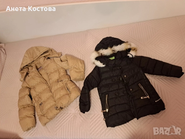 Детски якета момиче 5 години! Двете 30лв !, снимка 1