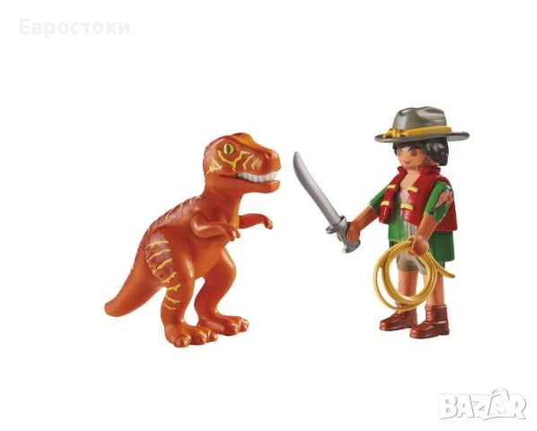 Playmobil Динос - Злодей с T-Rex 71206, снимка 3 - Фигурки - 45650168