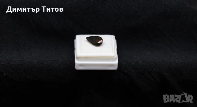 1.45кт Натурален Черен Опал, снимка 5 - Колиета, медальони, синджири - 53738142