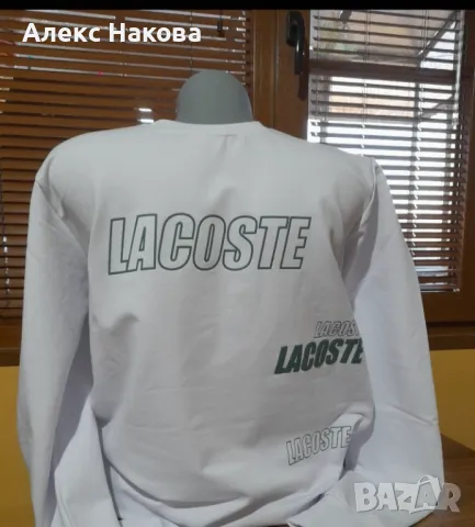 Блуза с дълъг ръкав Lacoste М/Л/ХЛ , снимка 3 - Блузи - 48912532