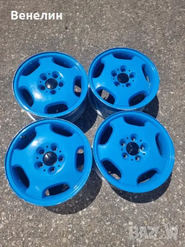 4бр.Алуминиеви джанти за МЕРЦЕДЕС 200,Е230,Е250, 5х112х16цола,7j ET37.Внос от Германия. , снимка 11 - Гуми и джанти - 50300574