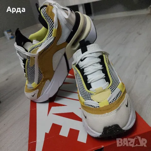 Nike Air Max Furyosa White Yellow, снимка 5 - Маратонки - 48956161