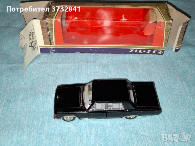 ЗИЛ 117 метален модел 1/45 СССР Русия от 1990 година, снимка 2 - Колекции - 52485342