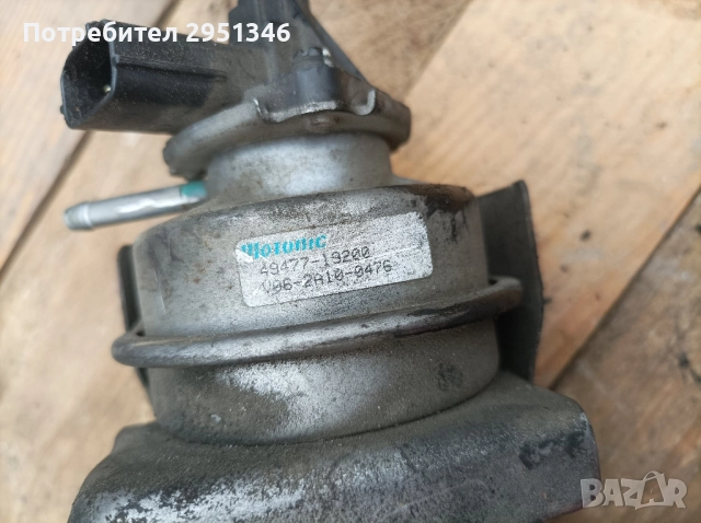 Вакуум турбо Chevrolet Captiva 2.2 49477-19200, снимка 2 - Части - 52578679