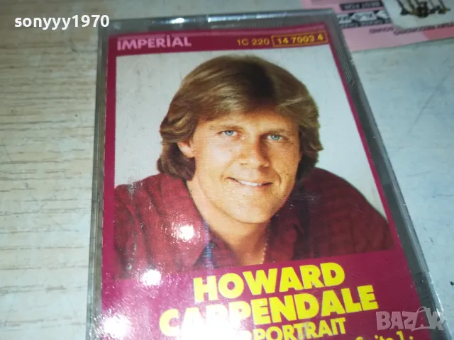 HOWARD CARPENDALE-ORIGINAL TAPE 1308241006, снимка 3 - Аудио касети - 46891689