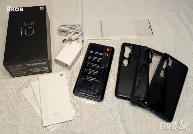 Смартфон Xiaomi Mi Note 10 6gb/128gb с 108mp камера, снимка 7 - Xiaomi - 53676571