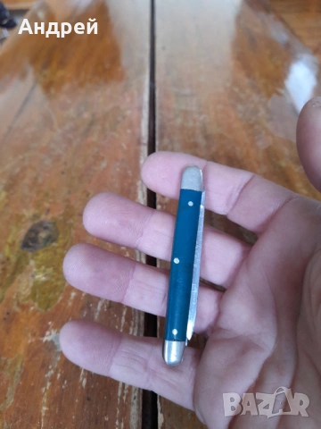 Стар джобен нож,ножче,ножка #183, снимка 3 - Други ценни предмети - 53649609