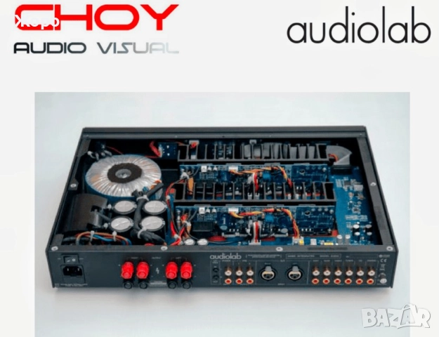 ⏯️Клип. Audiolab 8300А dual mono transistored Pre-Power Amp Made in UK, снимка 12 - Ресийвъри, усилватели, смесителни пултове - 51432328