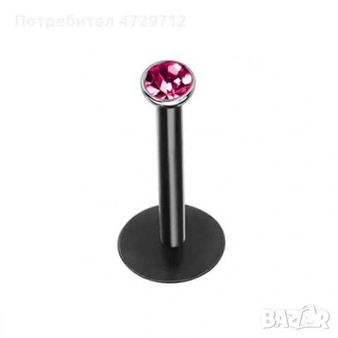 Пиърсинг на устни цирконий по избор, снимка 2 - Друго оборудване - 53405550