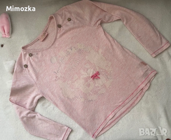 Страхотен лот блузи (Hm, waikiki) за сладурка р-р 122/128 общо за 3 евро!, снимка 8 - Детски Блузи и туники - 53609075