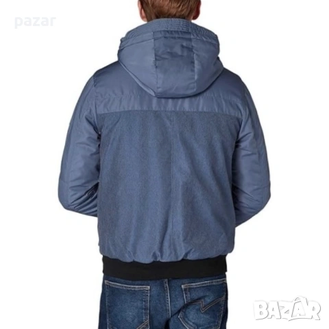 TOM TAILOR Оригинално Мъжко Зимно Яке с Качулка S-M, снимка 3 - Якета - 53607094
