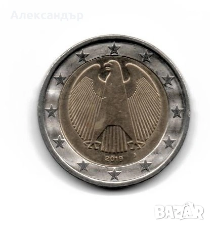 Германия 2 евро, 2019