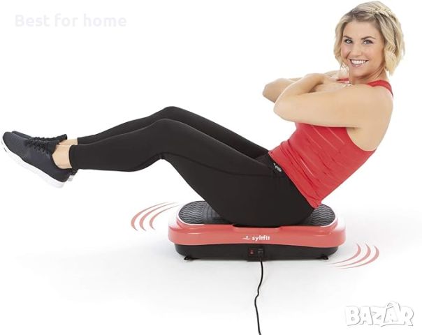 Професионален дизайнерски тренажор с вибрации Syltfit от Beatrice Egli Vibration Trainer, снимка 4 - Фитнес уреди - 45783901