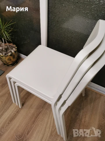 Продавам 3 стола TEODORES Ikea, снимка 2 - Столове - 50631091